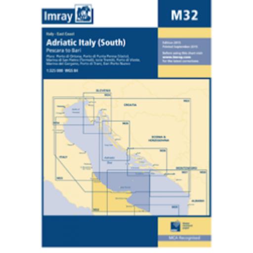 Imray M Series: M32 Adriatic Italy (South)