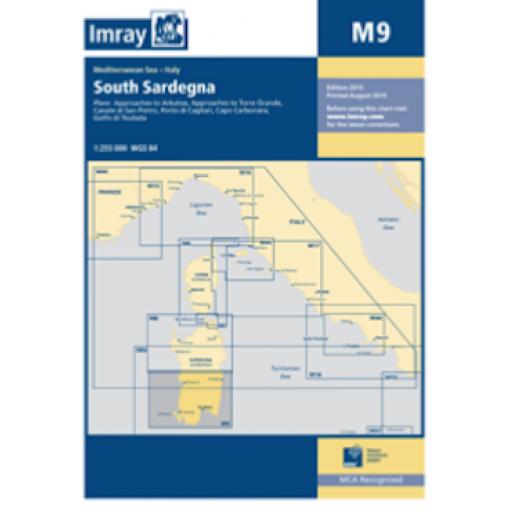 Imray M Series: M9 South Sardegna