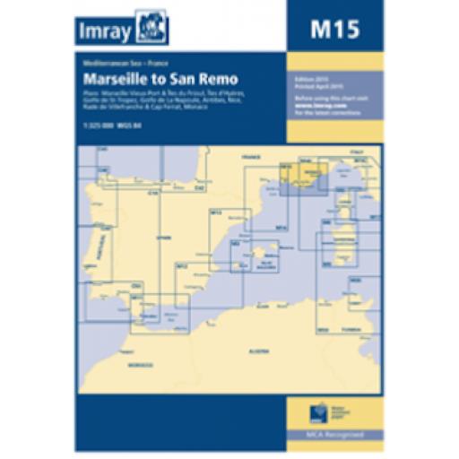 Imray M Series: M15 Marseille to San Remo