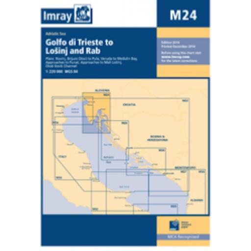 Imray M Series: M24 Golfo di Trieste to Lošinj and Rab