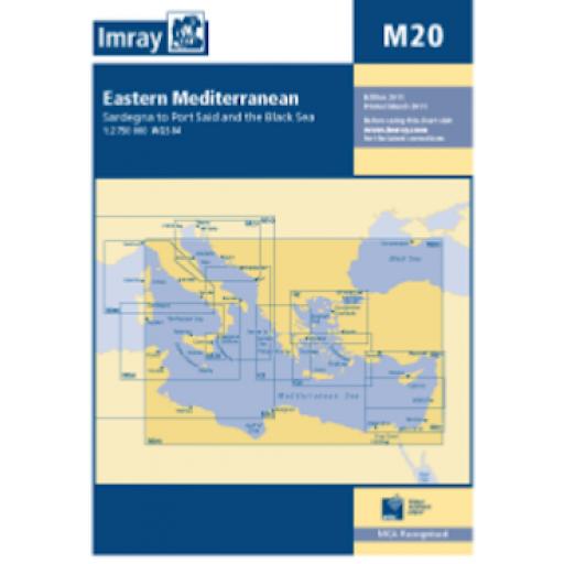 Imray M Series: M20 Sardinia to Cyprus and Port Said