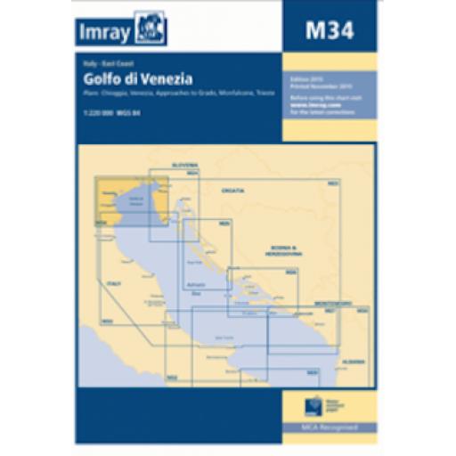 Imray M Series: M34 Golfo di Venezia