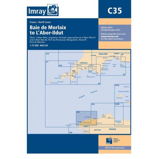 Imray C Series: C35 Baie de Morlaix to L'Aber-Ildut