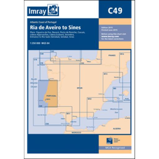 Imray C Series: C49 Ria de Aveiro to Sines