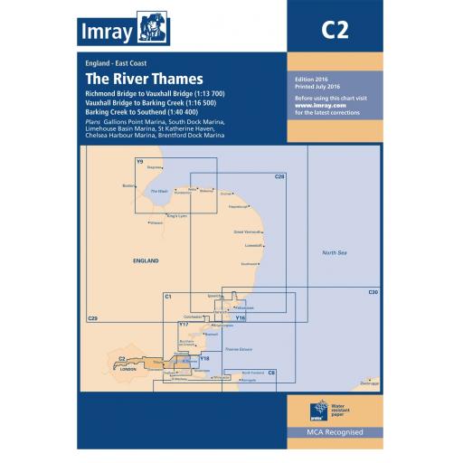 Imray C Series: C2 The River Thames