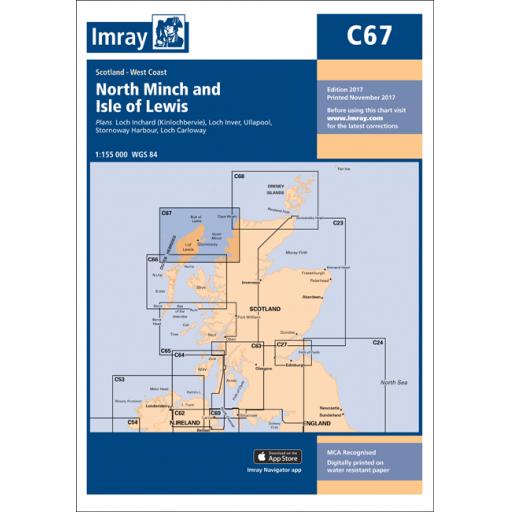 Imray C Series: C67 North Minch and Isle of Lewis