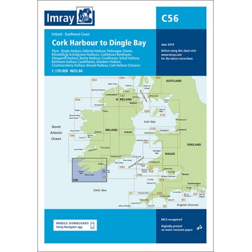 Imray C Series: C56 Cork Harbour to Dingle Bay