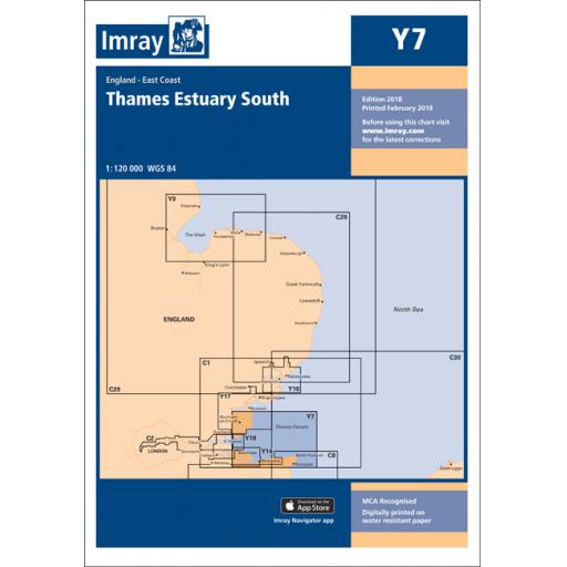 Imray Y Series: Y7 Thames Estuary South