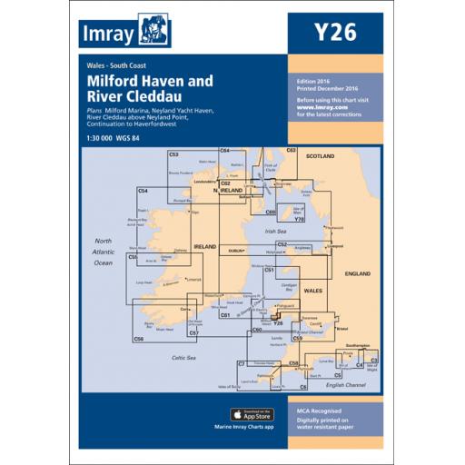 Imray Y Series: Y26 Milford Haven